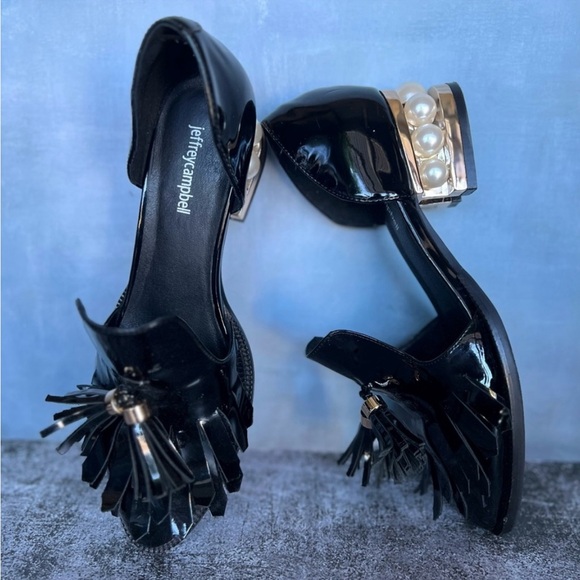 Jeffrey Campbell patent leather shoes! Size 11 - Picture 2 of 13